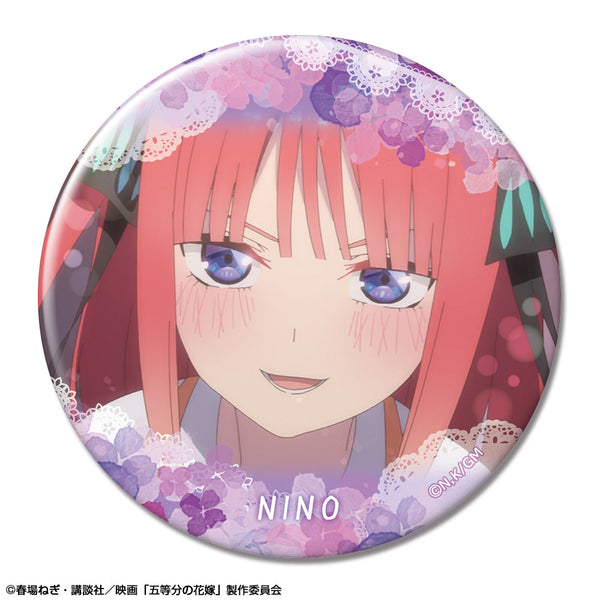 『五等分の花嫁』缶バッジ デザイン18(中野二乃/F)【202410再販】